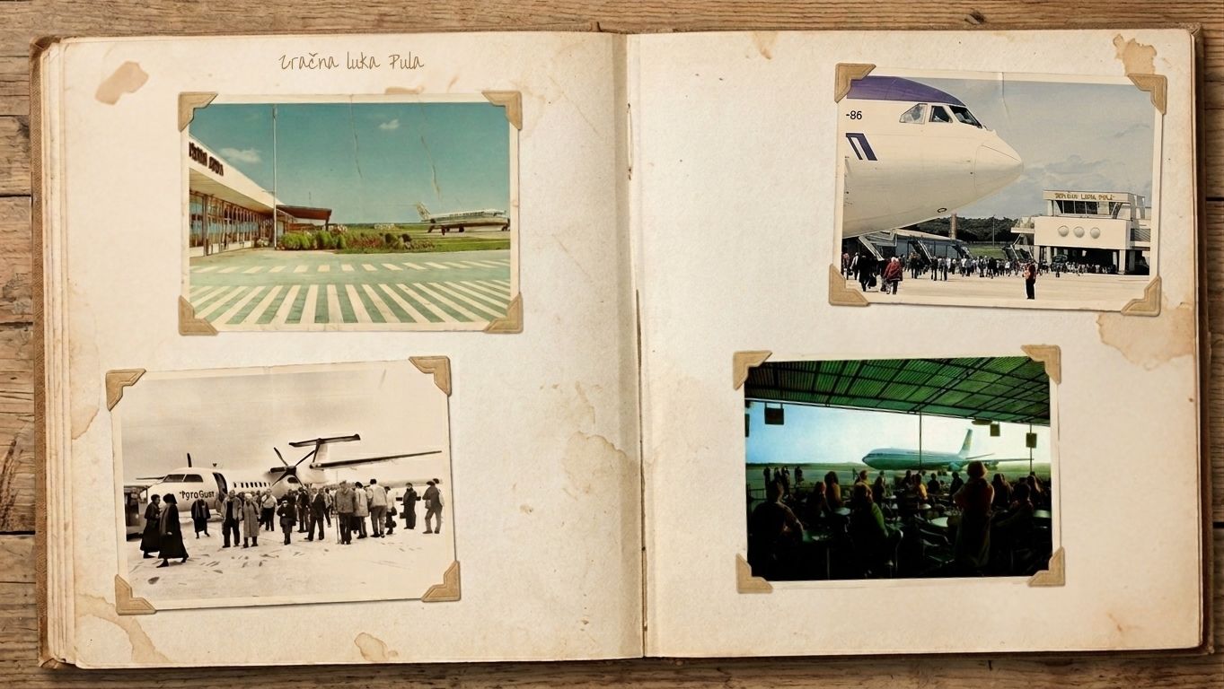 Zračna luka Pula slavi 60. rođendan: „Pomozite nam otkriti tajne iz naših starih albuma!“