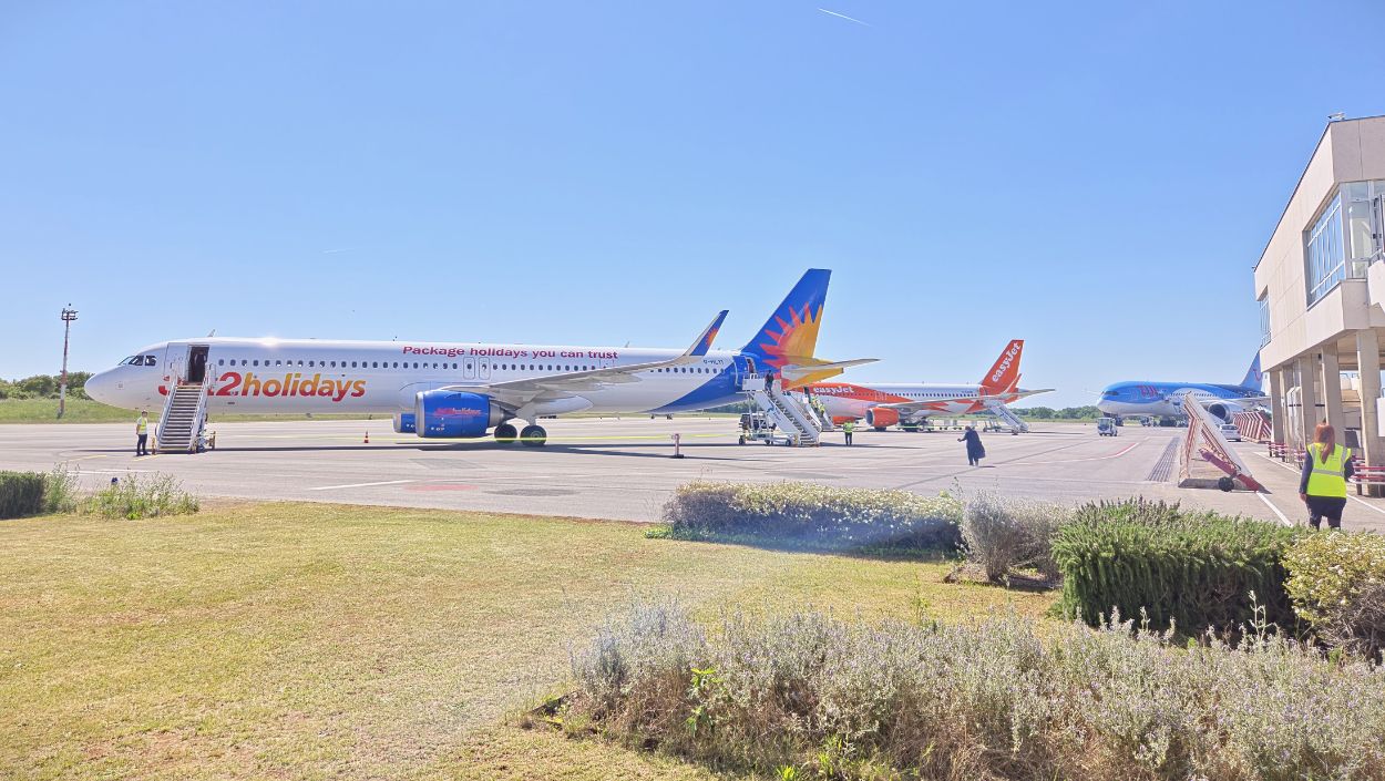 Pula Airport Welcomed 554,247 Passengers in 2025, Representing an Increase of Nearly 45,000 Passengers Compared to 2024